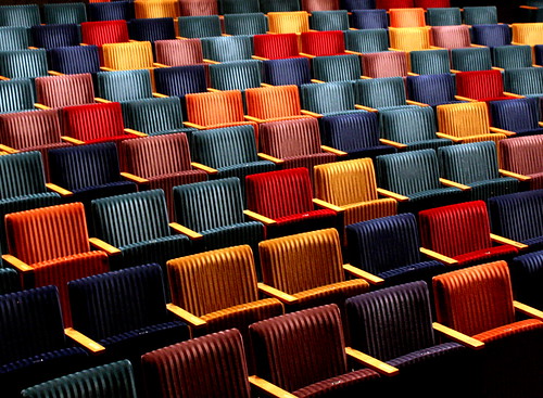 A sea of seats