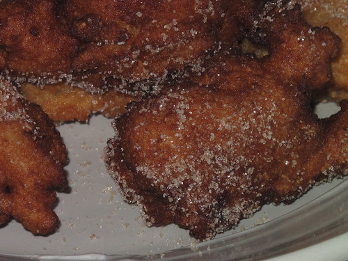 Sugar on the Rice Fritters