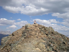 Dennis on Mt. Fairview (9,001 ft)