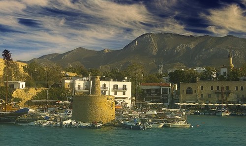 Late summer at Girne Habour