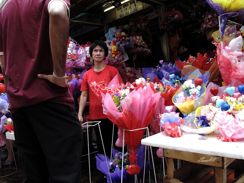 Flowers on Valentine Day @ KL, Malaysia