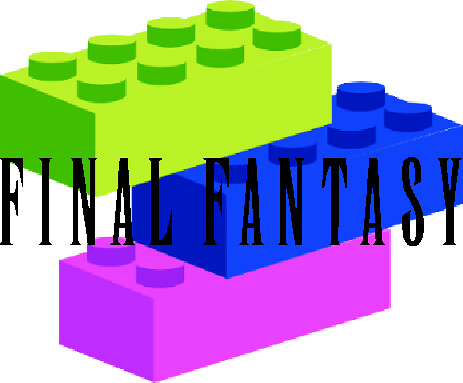 lego logo in lego. Final Fantasy Lego Logo