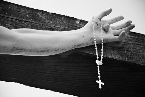 Hand of Jesus on Rosary Hill