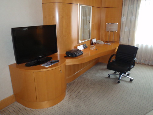 Hotel room office
