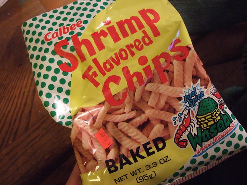 Shrimp Flavored Chips with Wasabi