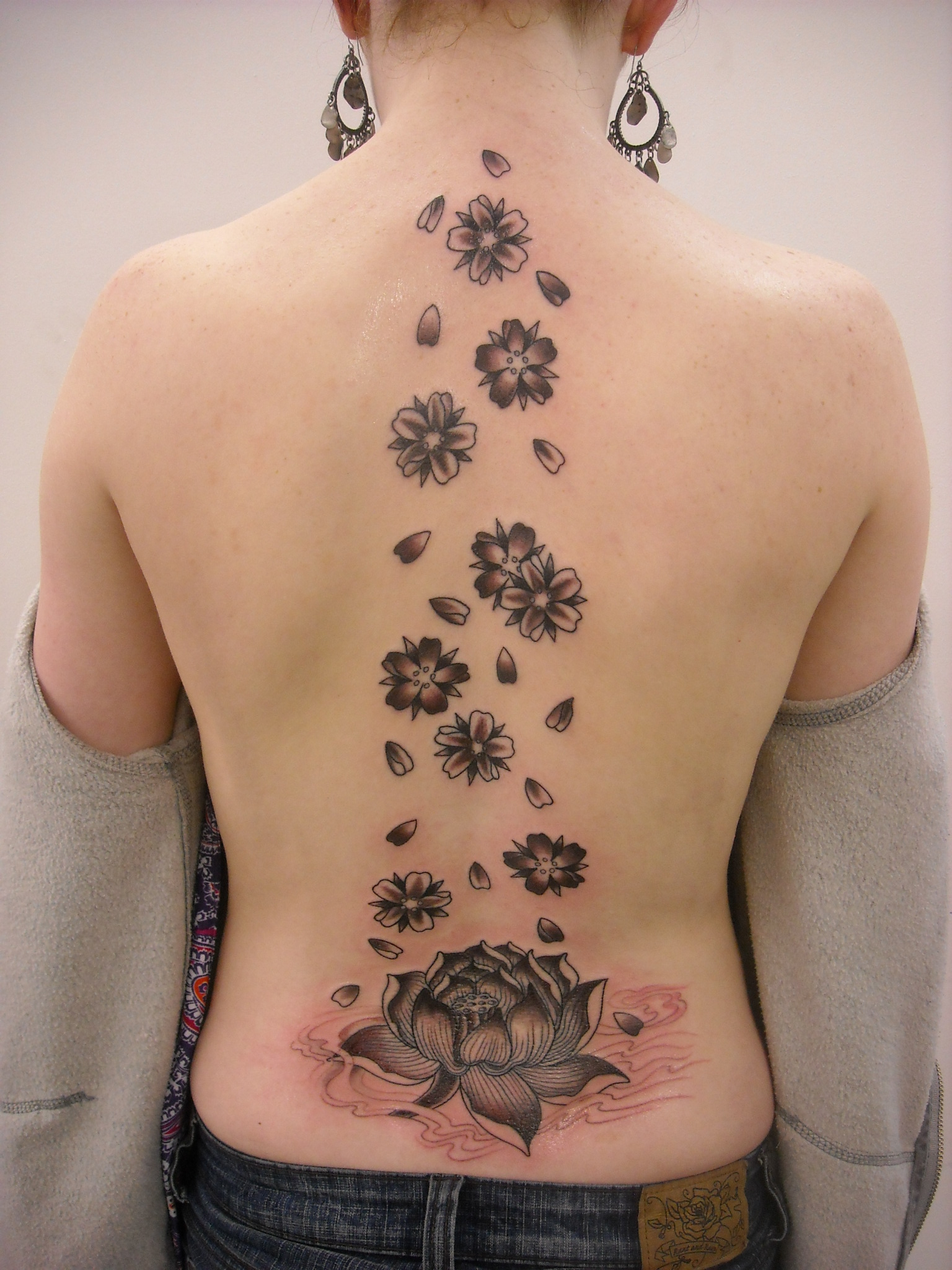 sakuras tattoo lotus tattoo