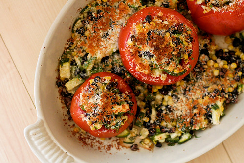 Summery Baked Tomatoes