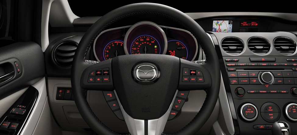 Mazda CX-7 Interior steering wheel