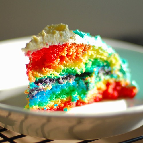 how to: rainbow cake! by a.meadowlark.
