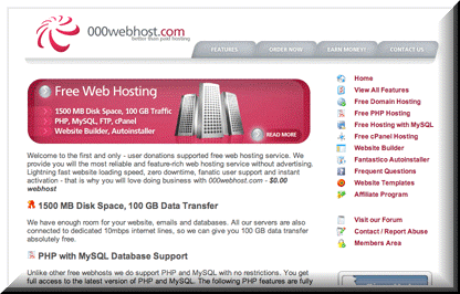 5 servizi di web hosting free!