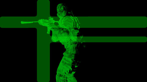 ps3 background gif. COD4 PS3 Wallpaper Green Glow