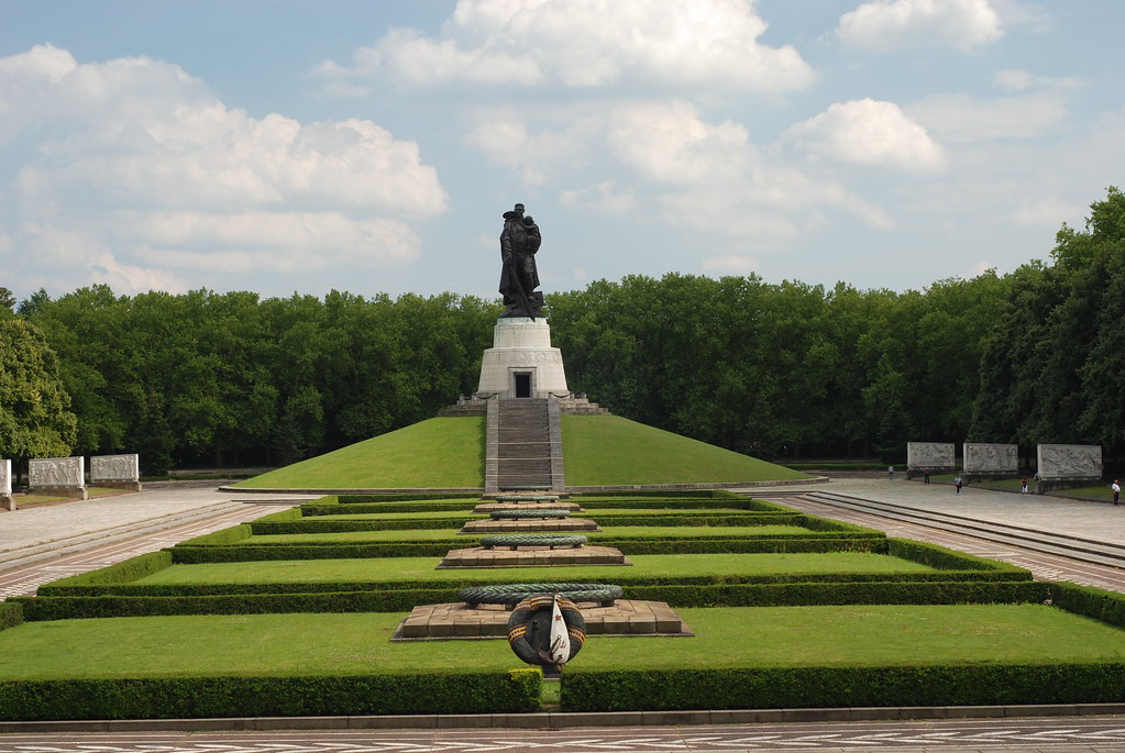Soviet War Memorial in Treptower Park in Berlin