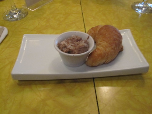 Croissant with cretons at les Cabotins
