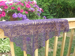 WendyKnits summer mystery shawl KAL