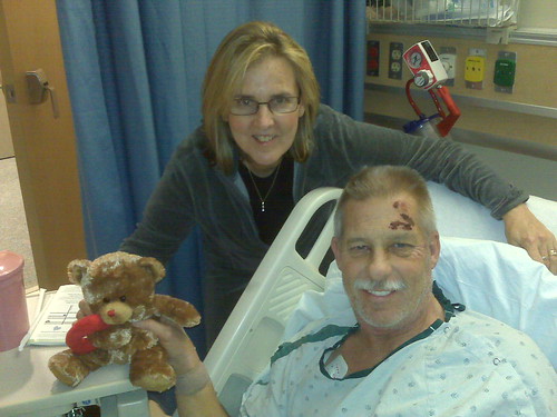 my mom with my dad before his (successful) triple bypass