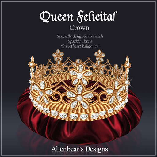 Queen Felicitas Gold Crown
