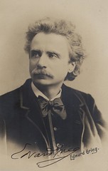 [Edvard Grieg portrait]