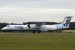 G-ECOM - Flybe British European - De Havilland Canada DHC-8-402Q Dash 8 (DHC-8) - Luton - 090721 - Steven Gray - IMG_8218