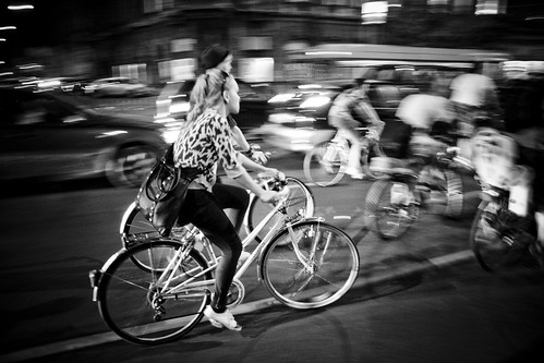 Budapest Critical Mass Cycle Chic
