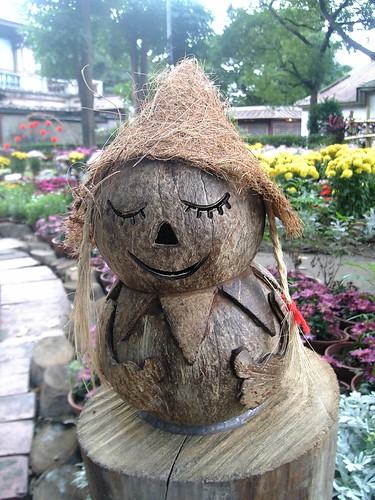 板橋林家花園-椰子殼娃娃