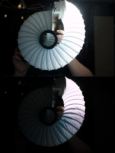 Ringlight with Flash (and -4stop exposure)
