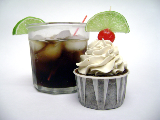 Rum and Coke Cupcakes 1