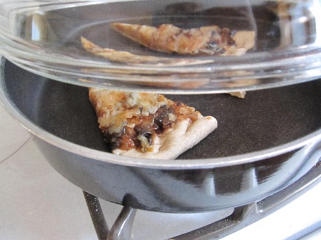 Best way to reheat leftover pizza