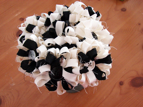 Black And Ivory Wedding Flowers. Black amp; Ivory Bouquet