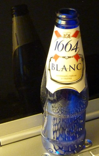 Bouteille bière 1664 blanche