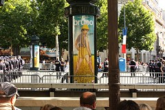 Champs Élysées, Bastille Day: Brüno
