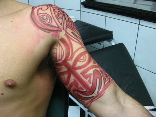 Check out this polynesian tattoo deal on amazon: