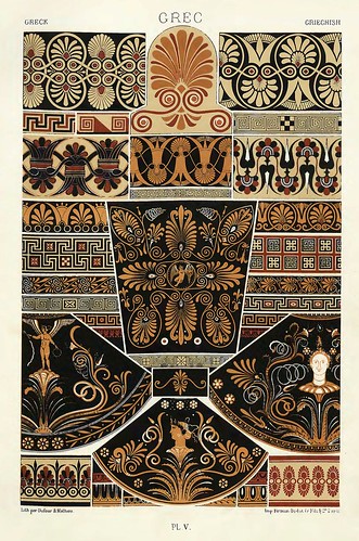 005-Ornamentos policromados griegos-Das polychrome Ornament…1875