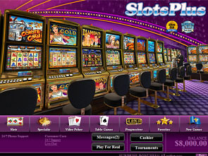 SlotsPlus Casino Lobby