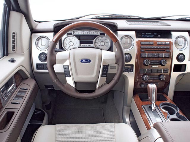 ford 4x4 interior f150 2009