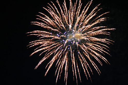 Fireworks at Southborough Summer Nights 2009