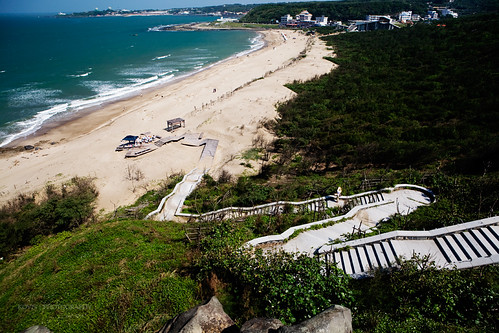 [Baishawan] Stairs to the beach