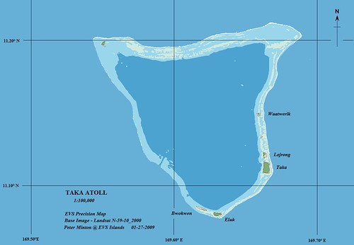 Taka Atoll - EVS Precision Map (1-100,000)