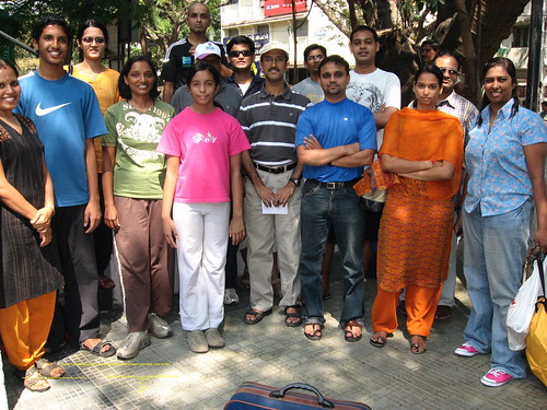 Chennai Runners bunch that took Van to Auroville