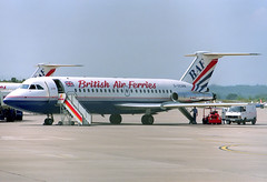 BAF British Air ferries BAC 111-201AC G-OCNW GRO 08/08/1992
