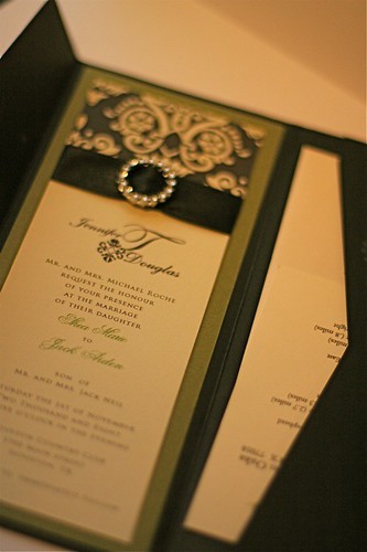 Elegant Pocket Wedding Invitation Collection1