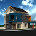 Desain Rumah-Minimalis-Sudut-2 by Indograha Arsitama Desain & 
Build