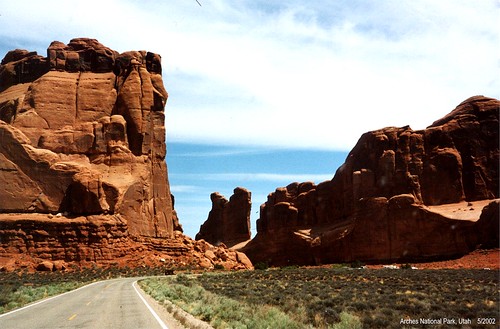 Road to the Arches - Arches National Park