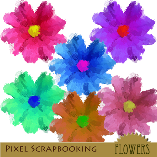http://feedproxy.google.com/~r/3Scrapbooking/~3/xpLY-0J3epg/6-painted-flowers-impressionist-style.html