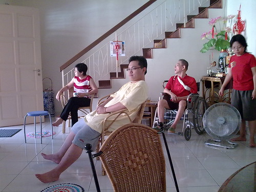 First day of Chinese New Year, family gathering at uncle's house 1