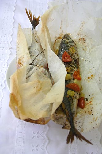 Fish Baked in a Paper