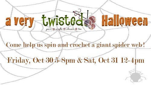 Twisted halloween banner