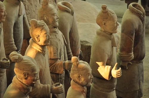 Terracotta Army figures