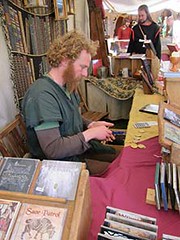 Middle Ages Festival moneychanger