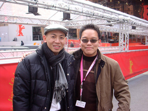 With Hong Kong filmmaker Dante Lam