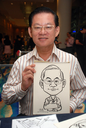 Caricature live sketching for SMC Teachers'Day D&D 2009 - 9